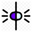 Particle Collider Fusion Collide Symbol