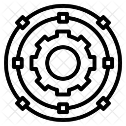 Synthesis Icon - Download in Line Style