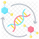 Synthesis Dna Molecule Icon