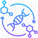 Synthesis Dna Molecule Icon