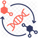 Synthesis Dna Molecule Icon