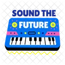 Synthesizer Klavier Keyboard Icon