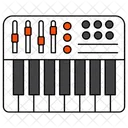 Synthesizer Music Instrument Icon