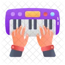 Synthesizer Piano Keyboard Icon