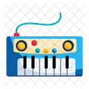 Electric Keyboard Synthesizer Piano Piano Keyboard 아이콘