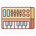 Synthesizer-Tastaturen  Symbol