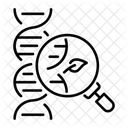 Synthetische Biologie Bioengineering DNA Analyse Symbol