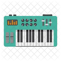 Synthétiseur analogique  Icône