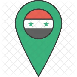 Syria Flag Icon