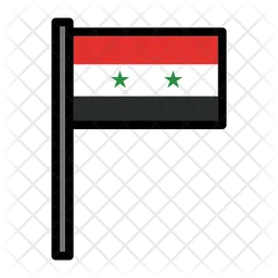 Syria Flag Icon