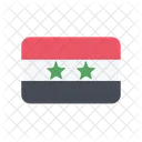 Syria Flag Country Icon