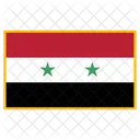 Syria Flag Country Icon