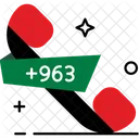 Syria Code Syria Country Code Icon