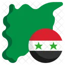 Syria Flag  Icon