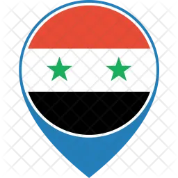 Syrian arab Flag Icon