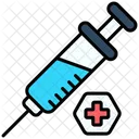 Syringe Injection Vaccine Icon