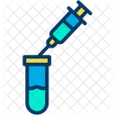 Test Tube Research Tube Genetic Research Icon