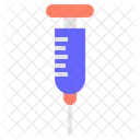 Syringe Injection Dna Icon