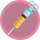 Pharmacy Syringe Injection Icon