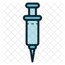 Syringe Injection Vaccine Icon