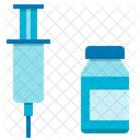 Syringe Injection Vaccine Icon