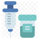 Syringe and needle  Icon