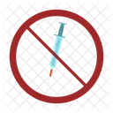 Syringe Ban Ban Syringe Icon