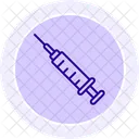 Syringe Color Circle Icon Icon