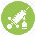 Syringe Injection Vaccine Icon