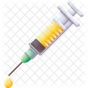 Syringe Injection Vaccine Icon