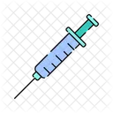 Syringe Injection Vaccine Icon