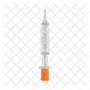 Syringe Injection Vaccine Icon