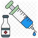 Syringe Injection Vaccine Icon