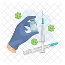 Syringe Injection Vaccine Icon