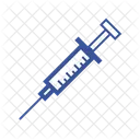 Syringe Injection Vaccine Icon