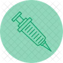 Syringe Plastic Surgery Injection Needle Medication Vaccine Shot Medical Healthcare Needle Injection Icon