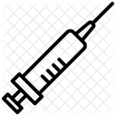 Syringe Black Outline Icon 아이콘