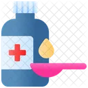 Syrup Bottle Medical Icon