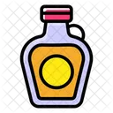 Syrup Medicine Bottle Medical Condiment Icon