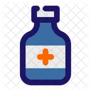 Syrup Bottle Pills Bottle Icon