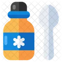 Syrup Bottle Liquid Medicine Medicine Bottle Icon