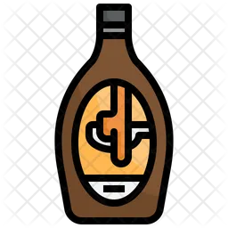 Syrup Caramel  Icon