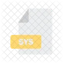 Sys-Datei  Symbol