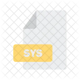 Sys-Datei  Symbol