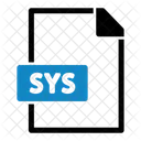 Sys Dateiformat Dateiformate Icon