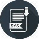 Sys-Datei  Symbol