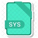 Sys File Document Icon