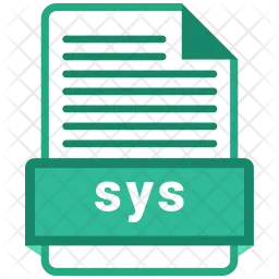 Sys file  Icon