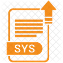 Sys File Format Icon
