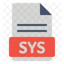 SYS file  Icon